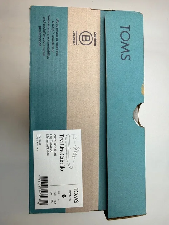 TOMS Women's Trvl Lite Cabrillo Lace-Up Sneakers- Size 6 - Picture 6 of 11